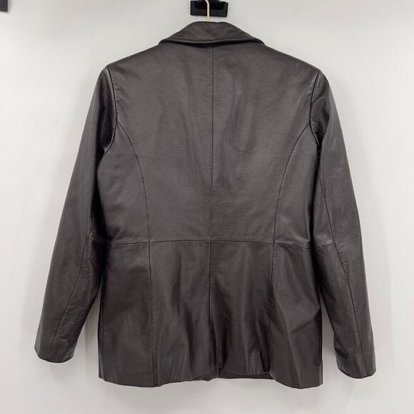 Wilsons Leather Maxima Women's Brown Lined Jacket /Coat S - Picture 2 of 4